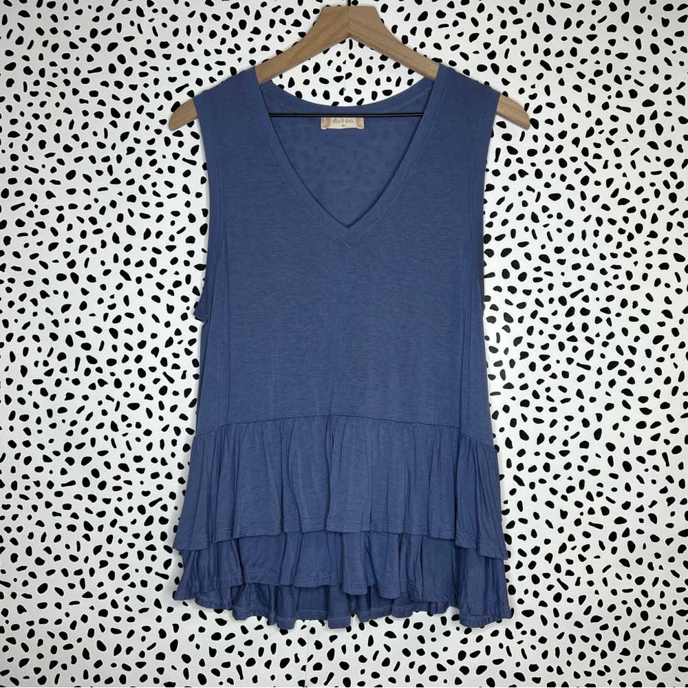 altar’d state | ruffled tank top